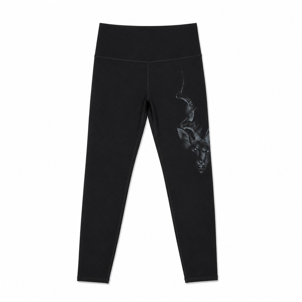 Venor Compression Leggings Black Floral Print Athletic Tights Size Medium NWT